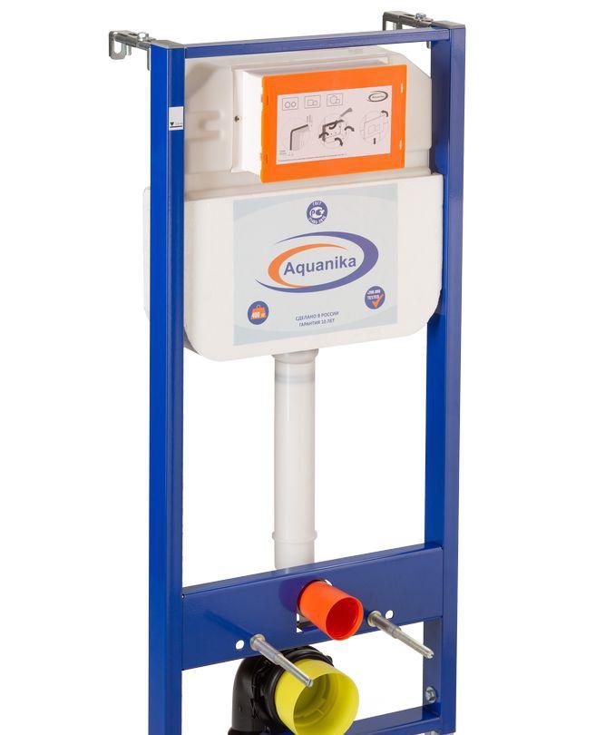 Инсталляция для унитаза - Aquanika, Basic, 12x45x113 см, 10.702.450.02.05W