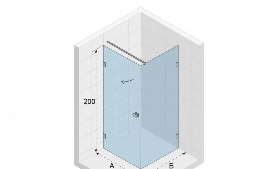 Душевой уголок - Riho, SZ Scandic NXT, 97x87x200 см, G001045121