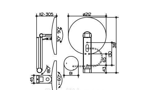 Keuco iLook Move, Косметическое зеркало, 17612019002