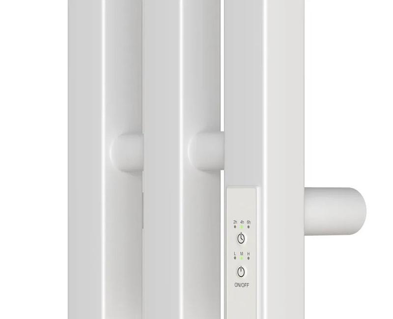 Полотенцесушитель электрический - Point, Гермес, 9.5x15.2x119 см, PN13822W