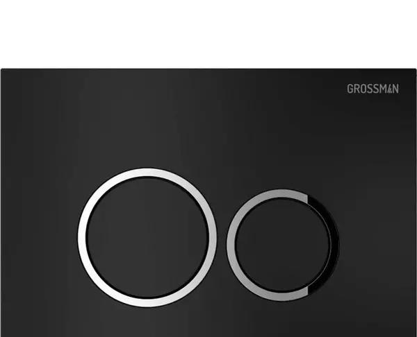 Grossman без коллекции, Унитаз подвесной с инсталляцией и кнопкой, 97.4411S.01.210