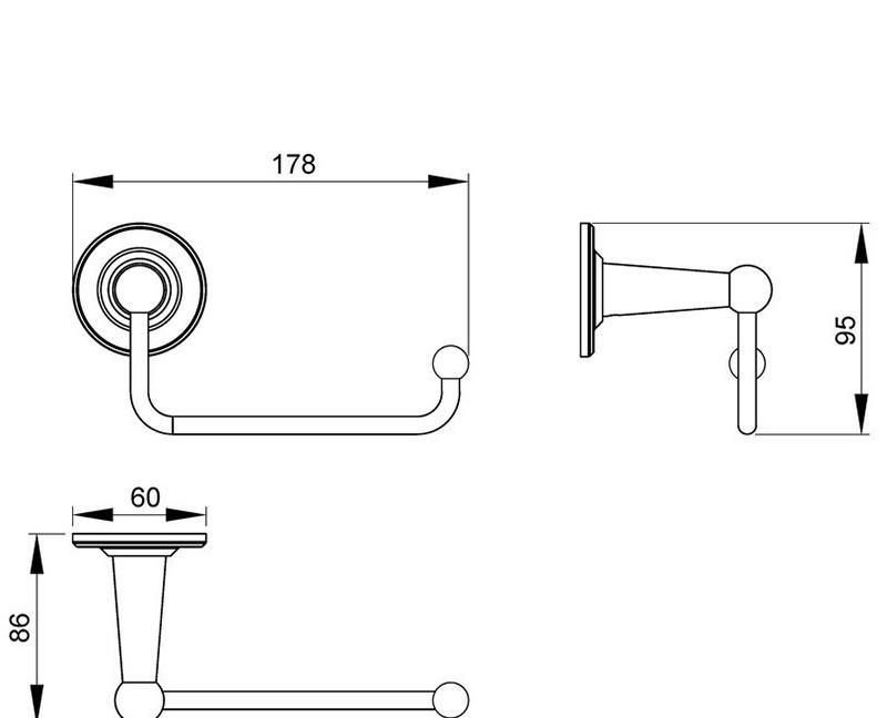 Timo Nelson, Держатель туалетной бумаги, 160041/02