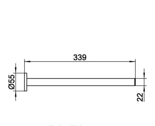 Keuco Plan, Полотенцедержатель, 14923010000 / 14923 010000