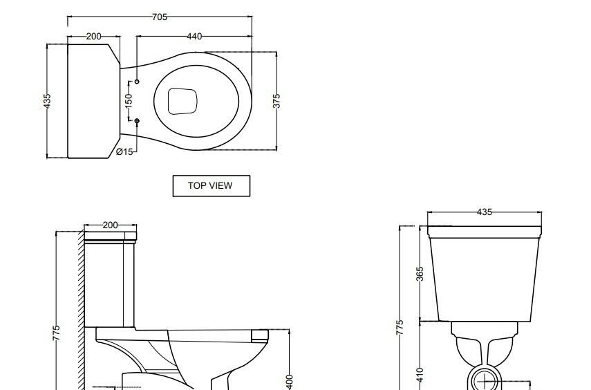 Jaquar Queen’s, бачки, QNS-WHT-7201