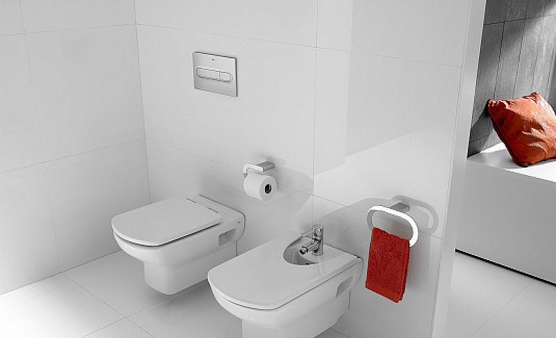 Roca Dama Senso, Унитаз подвесной с инсталляцией и кнопкой, 893104680