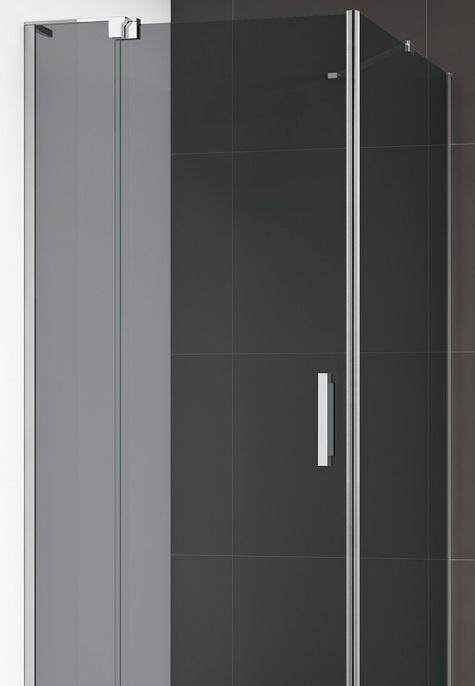 Душевой уголок - Cezares, Slider, 100x70x195 см, SLIDER-AH-1-100-70/80-GRIGIO-Cr