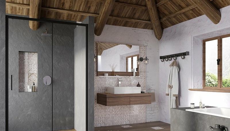 Душевая дверь - Ravak, Blix Slim, 120x195 см, X0PMG0300Z1