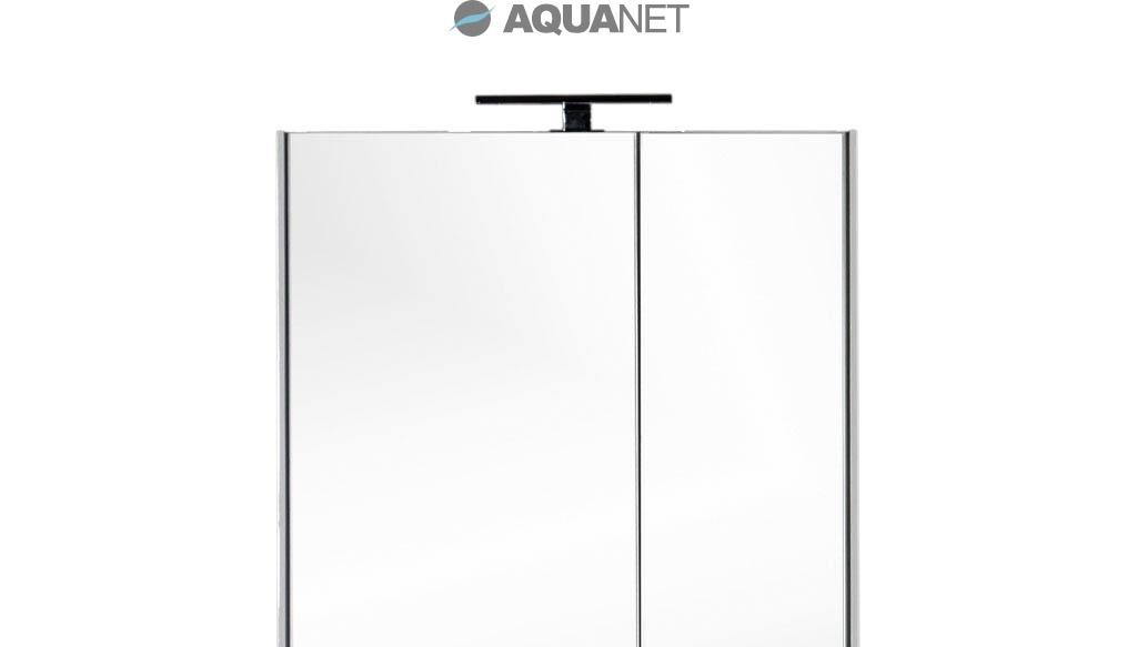 Aquanet Тулон, Шкаф-зеркало, FLY-600-2C-SO-CL-P
