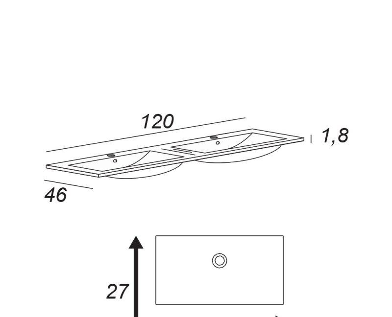 Cezares без коллекции, Раковина, 50135