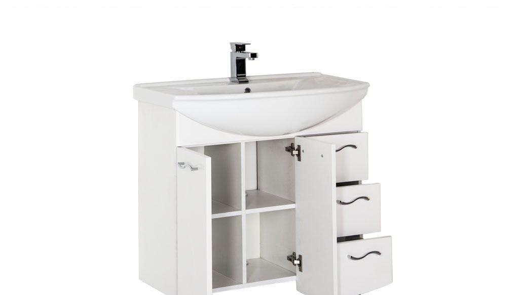 Aquanet Моника, Тумба с раковиной, 00212601