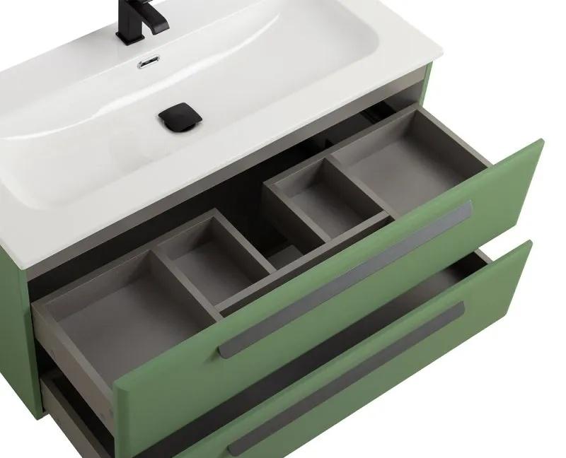 Cezares без коллекции, Тумба для раковины, ECO-CER-N-1000-2C-SO-PS-P