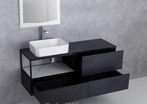 Cezares Cadro, Тумба для раковины, CADRO-70-2C-SO-NR-BLUM