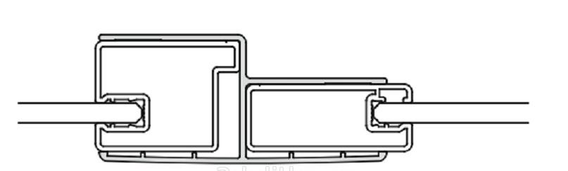 Комбинационный профиль - Kermi, Cada XS, 10x200 см, ZDKPKTFCK200VK