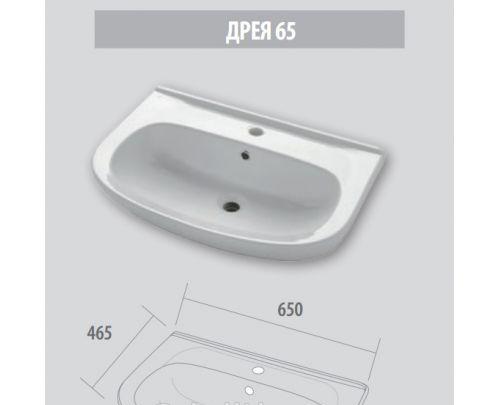 Aquanet Гармония, Раковина столешница, 00197962