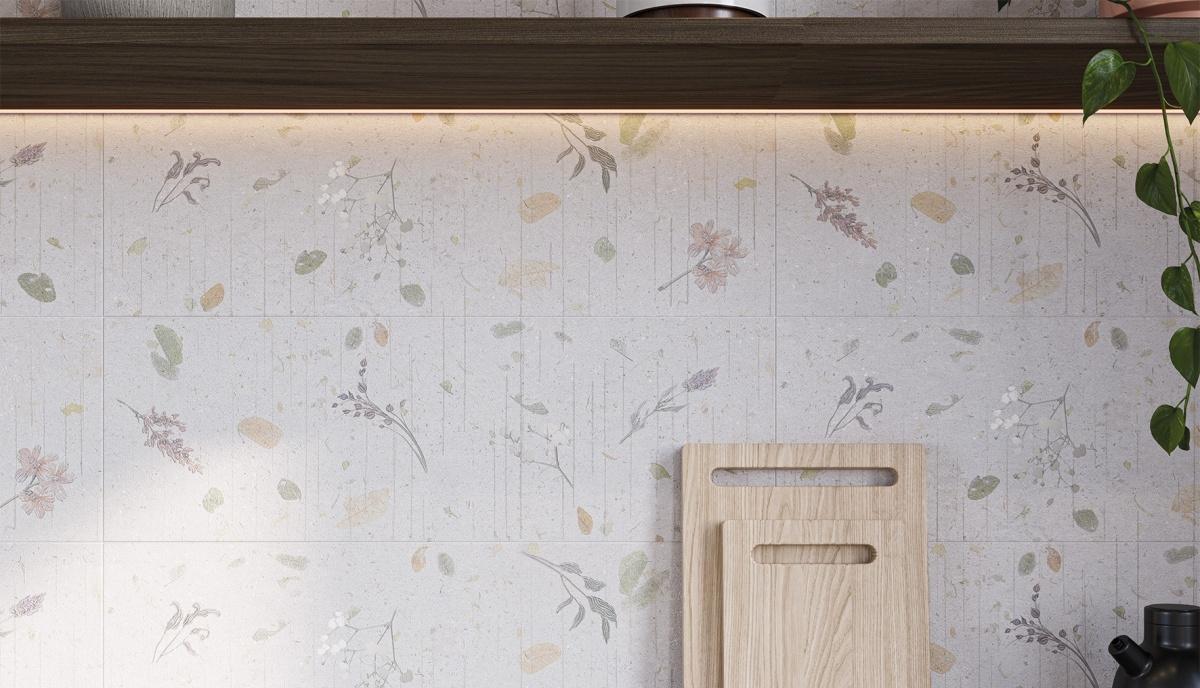 Картинка Ibero Botanical, Настенная плитка, 30x90 см