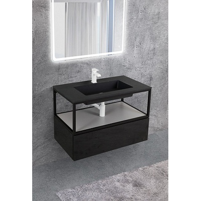 Cezares Cadro, Тумба для раковины, CADRO-80-1C-SO-NR-BLUM