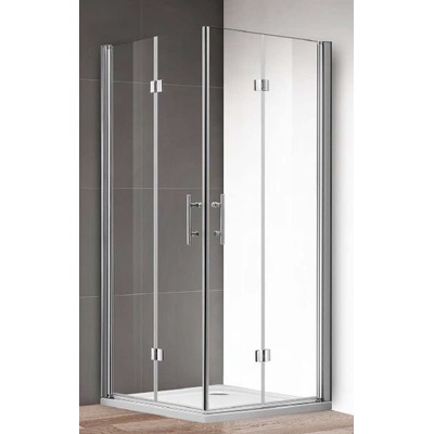 Душевой уголок - Cezares, Eco, 90x90x195 см, ECO-O-AS-2-90-C-Cr