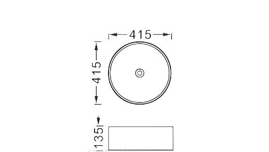 Aquatek Европа, Раковина, AQ5558-MG