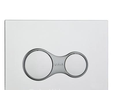 Кнопка смыва - Vitra, Sirius, 16.5x24.5 см, 740-0480