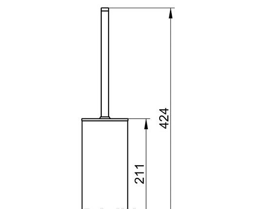Keuco Collection Moll, Ершик, 04969 010101