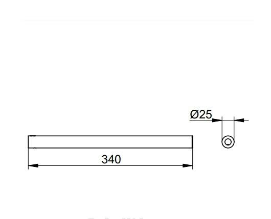 Keuco Reva, Полотенцедержатель, 12822 010000