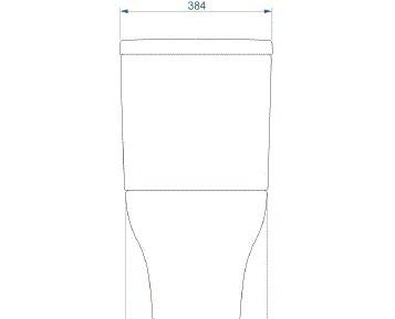 Vitra Zentrum, Унитаз компакт, 5789B003-0075