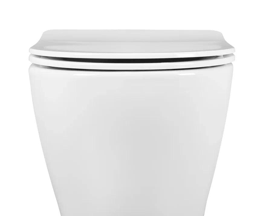 Aquatek Европа, Унитаз подвесной с инсталляцией и кнопкой, SET AQUATEK ЕВРОПА KKI