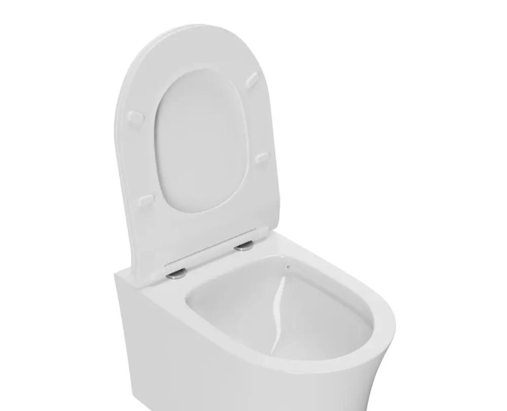 Point Элемент П, Унитаз подвесной с инсталляцией и кнопкой, PN48211WC