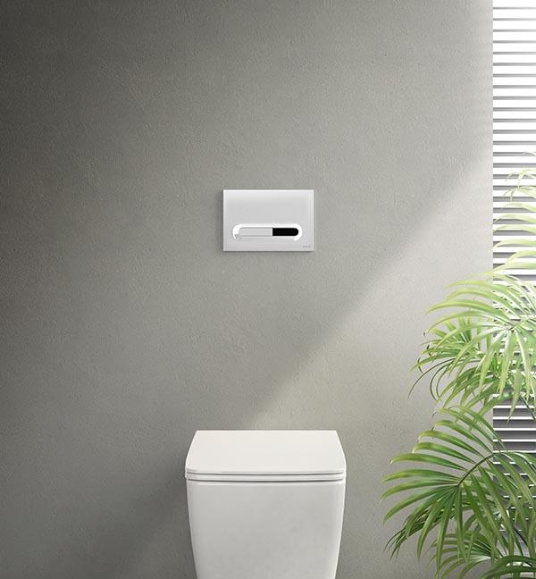 Vitra Metropole, Унитаз подвесной с инсталляцией и кнопкой, 9820B003-7201