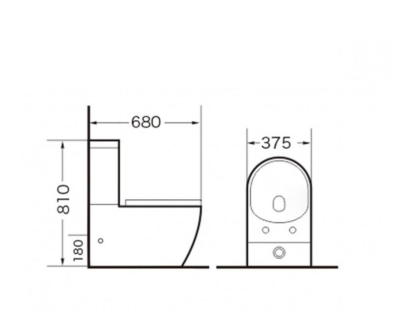 Grossman без коллекции, Унитаз компакт, GR-4446S