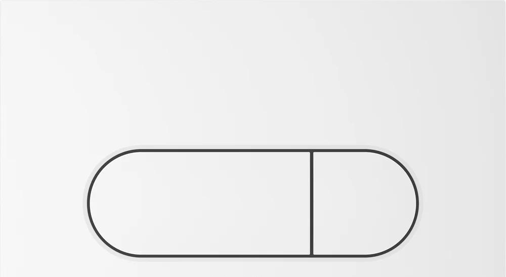 Vitra Shift, Унитаз подвесной с инсталляцией и кнопкой, Gelbach 001 ST GL-WT