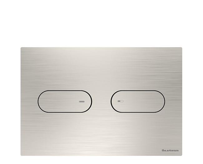 Кнопка смыва - ArtCeram, Inox, 5.5x24.5x16.5 см, 711.000.BS