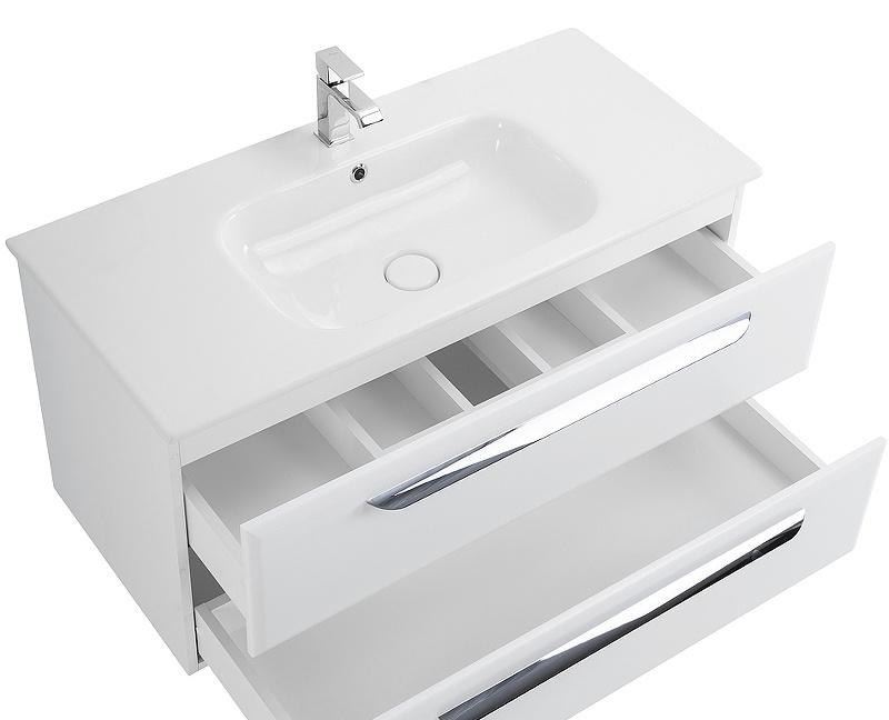 Cezares Eco, Тумба для раковины, ECO-CER-N-800-2C-SO-BL