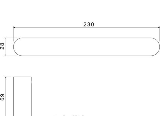 Aquatek Лира, Полотенцедержатель, AQ4419MB