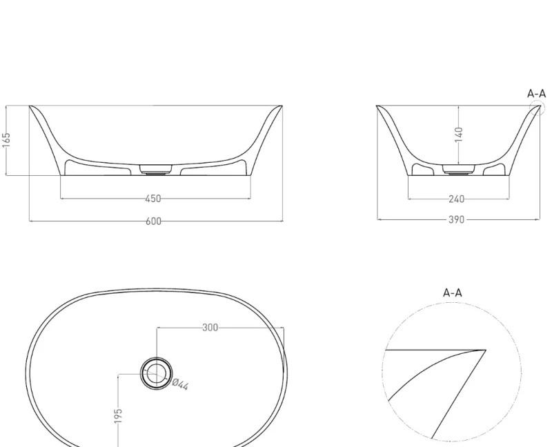 Salini Mona, Раковина, 110811G