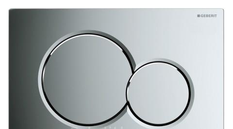 Кнопка смыва - Geberit, Sigma 01, 1.3x24.6x16.4 см, 115.770.21.5