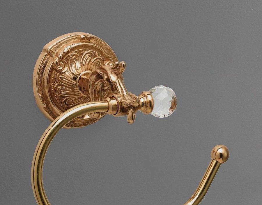 Art&Max Barocco Crystal, Держатель туалетной бумаги, AM-1782-Br-C