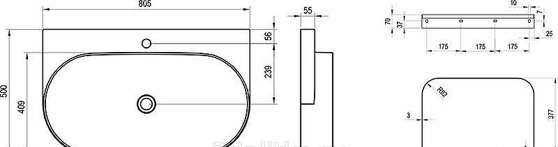 Ravak Yard, Раковина, XJX01280002