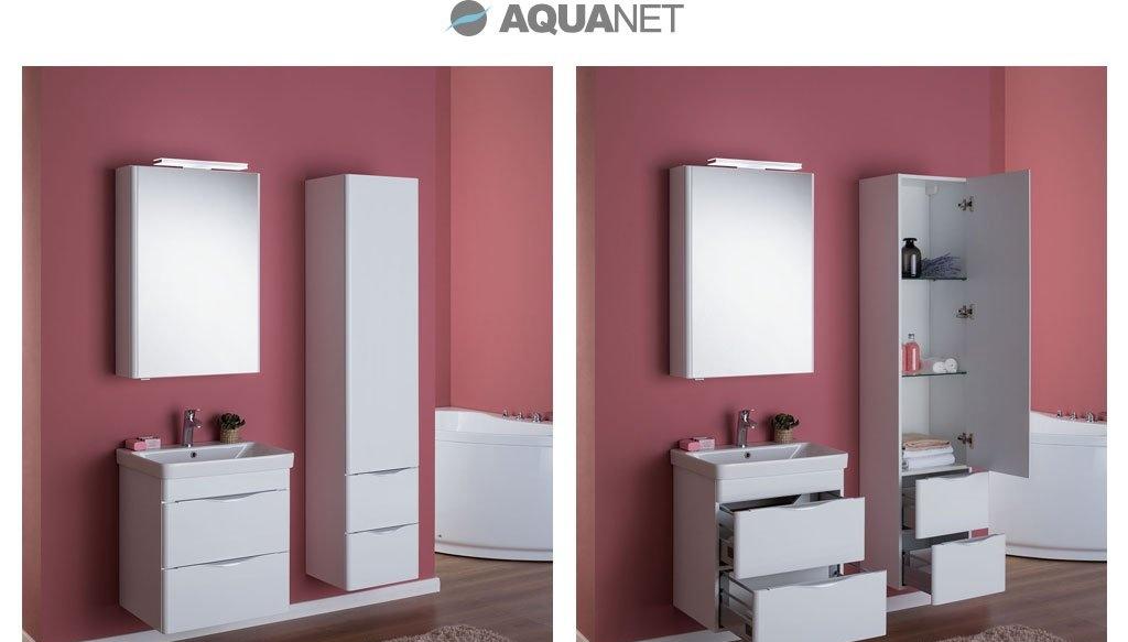 Aquanet Эвора, Шкаф-зеркало, 00206551