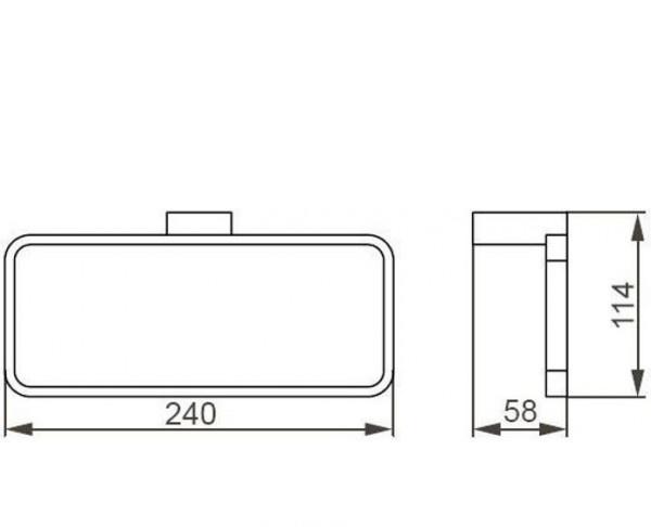 Aquanet без коллекции, Полотенцедержатель, 00241906 / 5680MB