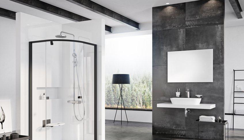 Душевой уголок - Ravak, Pivot, 90x90x190 см, 37677300Z1 / PSKK3 37677300Z1