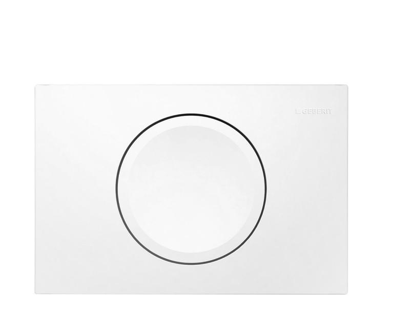 Кнопка смыва - Geberit, Delta 15, 2.5x24.6x16.4 см, 115.109.11.1