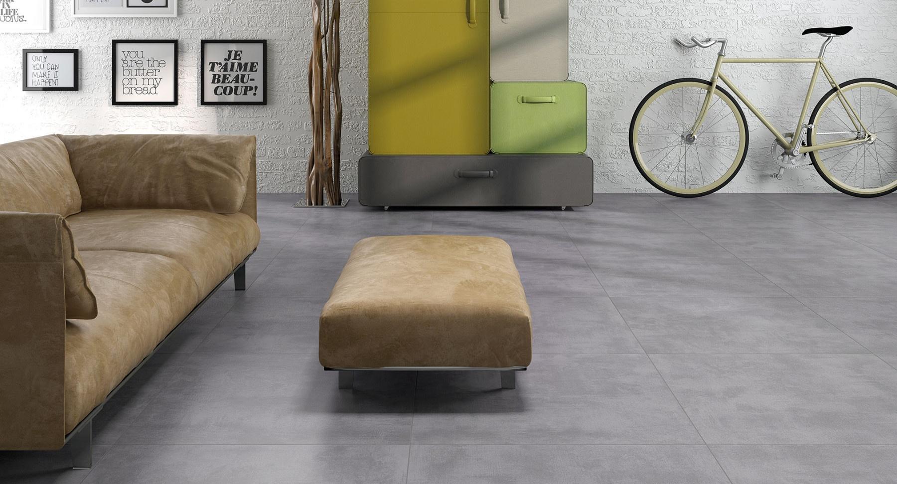 Картинка Geotiles Cemento, Керамогранит, 60x60 см