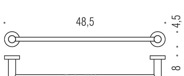 Colombo Plus, Полотенцедержатель, W4910.NM