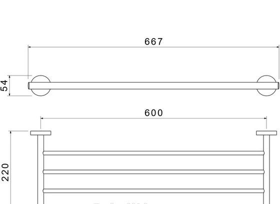 Aquatek Оберон, Полка-решетка, AQ4222CR