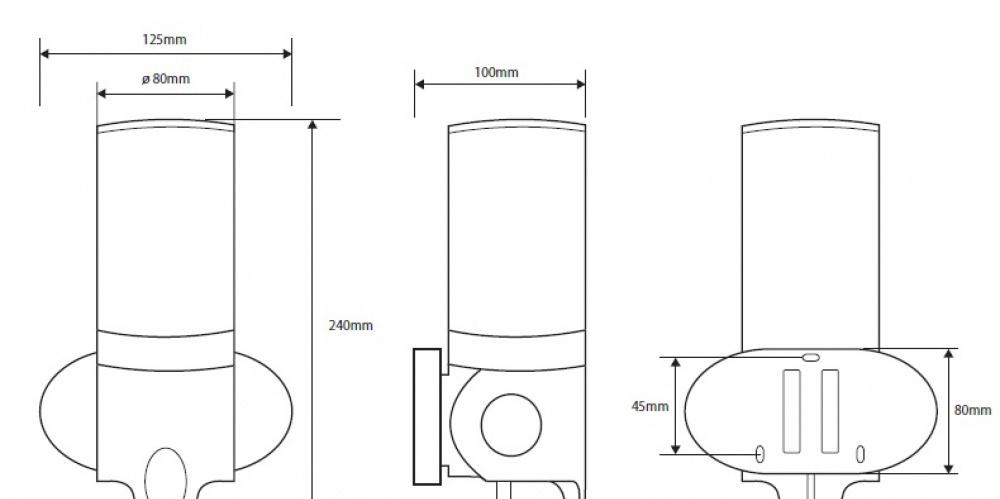 Bemeta Hotel, Диспенсер для жидкого мыла, 151109015