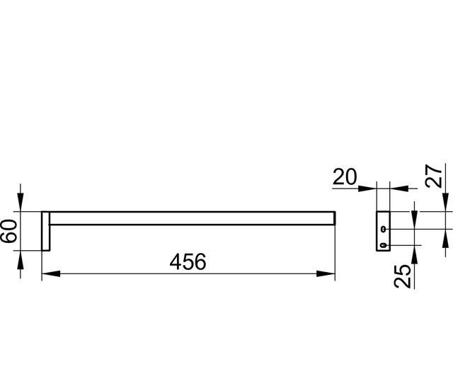 Keuco Edition 90, Полотенцедержатель, 19120010000 / 19120 010000