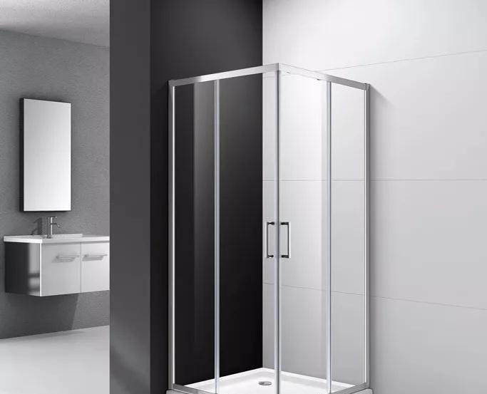 Душевой уголок - Cezares, Molveno, 80x80x190 см, MOLVENO-A-2-80-C-Cr-IV