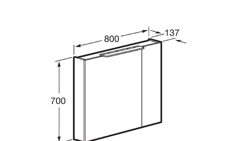 Roca Oleta, Шкаф-пенал, 857647806