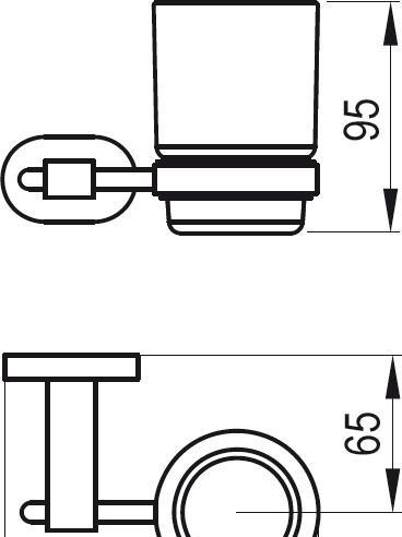 Ravak Chrome, Держатель, X07P188